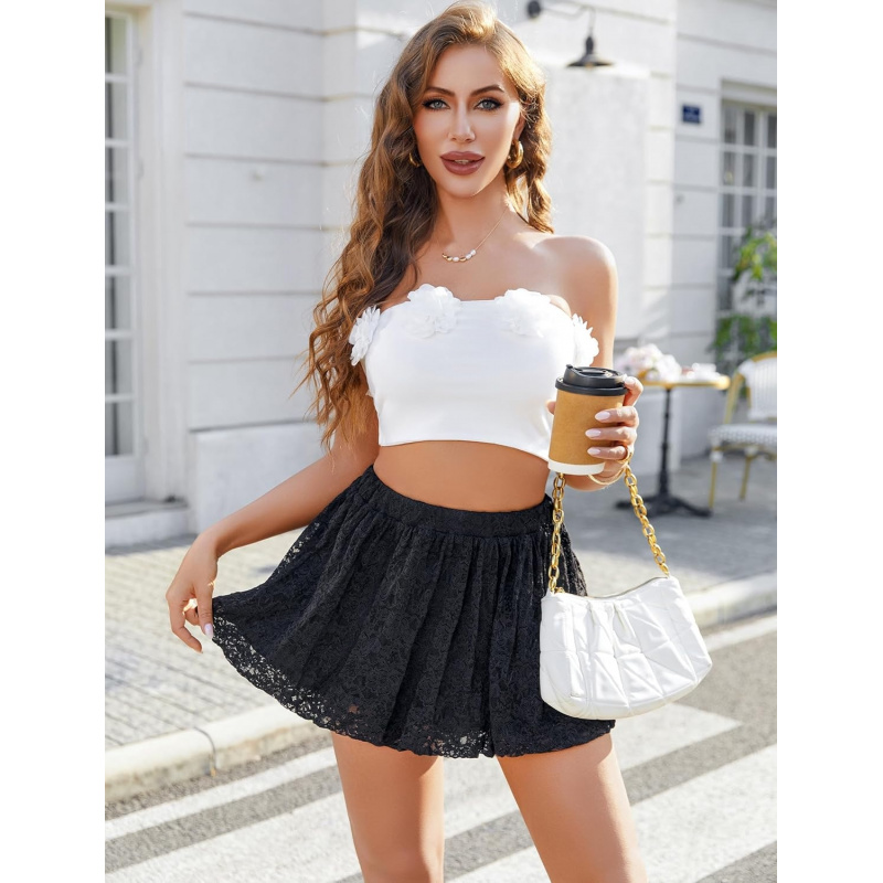 Women Lace Skirts Mini Skirts