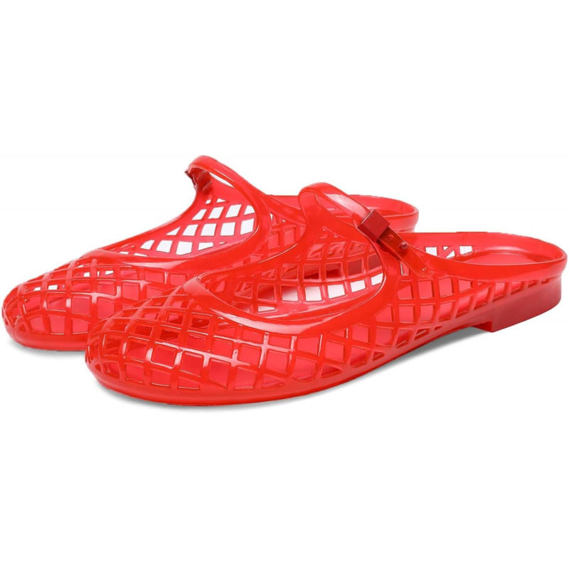 Women's Jelly Mesh Flat Slide Sandals