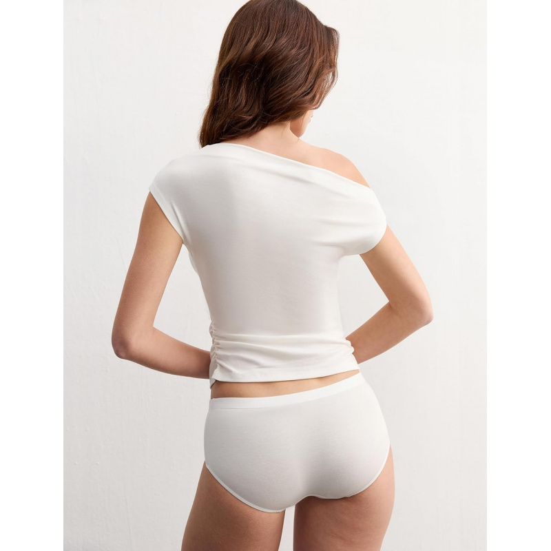 Women's Ultra-Lightweight Tencel Wool Off The Shoulder
